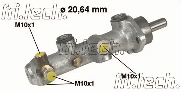 Handler.Part Brake master cylinder fri.tech. PF138 1