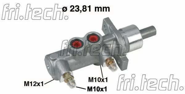 Handler.Part Brake master cylinder fri.tech. PF148 1