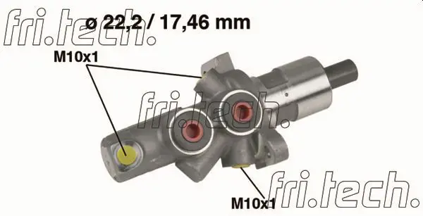 Handler.Part Brake master cylinder fri.tech. PF156 1