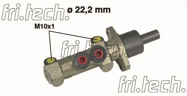 Handler.Part Brake master cylinder fri.tech. PF196 1