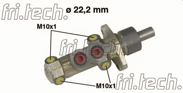 Handler.Part Brake master cylinder fri.tech. PF202 1