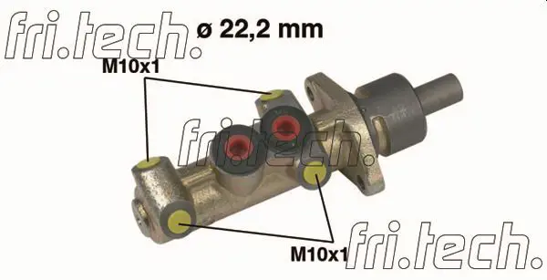 Handler.Part Brake master cylinder fri.tech. PF212 1