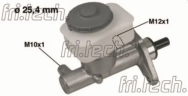 Handler.Part Brake master cylinder fri.tech. PF256 1