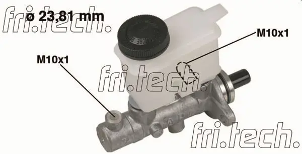 Handler.Part Brake master cylinder fri.tech. PF258 1