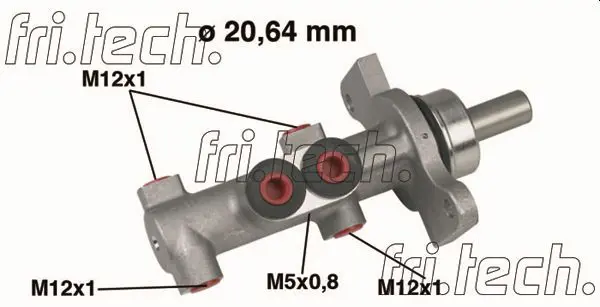 Handler.Part Brake master cylinder fri.tech. PF508 1