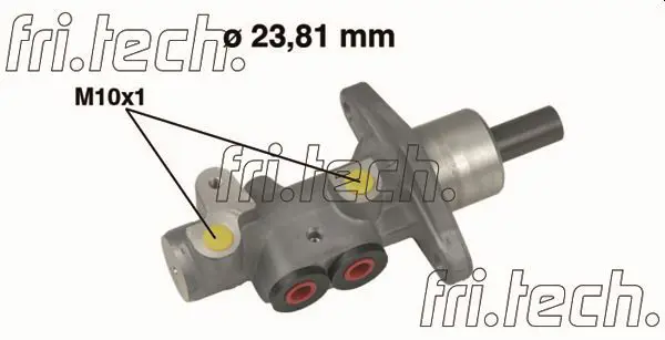 Handler.Part Brake master cylinder fri.tech. PF493 1