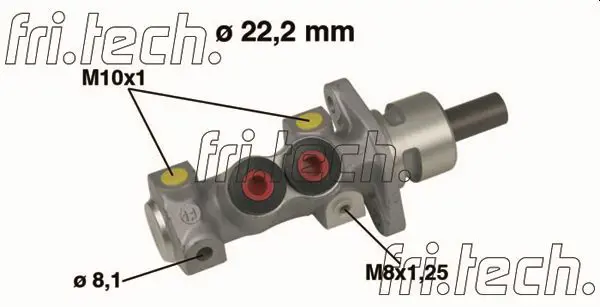 Handler.Part Brake master cylinder fri.tech. PF434 1