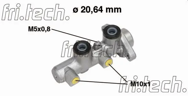 Handler.Part Brake master cylinder fri.tech. PF442 1