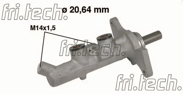 Handler.Part Brake master cylinder fri.tech. PF817 1