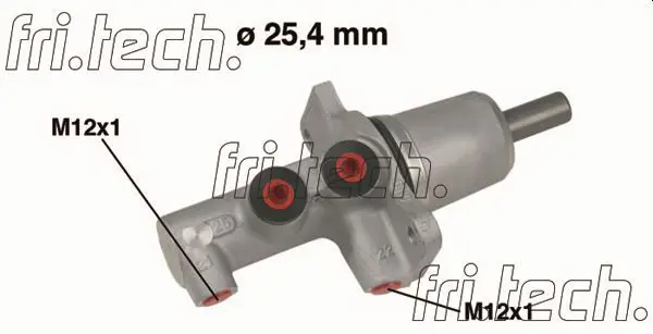 Handler.Part Brake master cylinder fri.tech. PF635 1