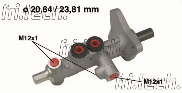 Handler.Part Brake master cylinder fri.tech. PF832 1