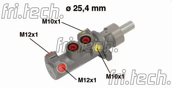 Handler.Part Brake master cylinder fri.tech. PF558 1