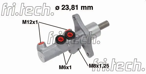 Handler.Part Brake master cylinder fri.tech. PF868 1