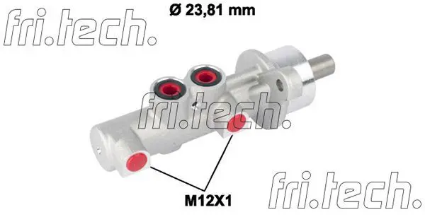 Handler.Part Brake master cylinder fri.tech. PF660 1