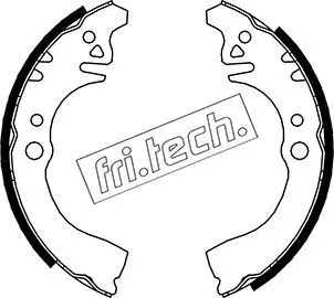 Handler.Part Brake shoe set fri.tech. 1026344 1