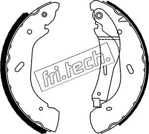 Handler.Part Brake shoe set fri.tech. 1040147 1