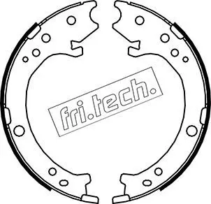 Handler.Part Brake shoe set, parking brake fri.tech. 1044025 1