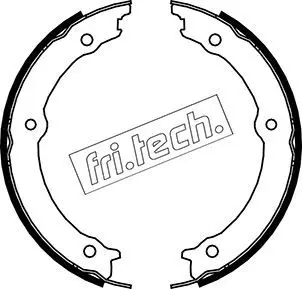 Handler.Part Brake shoe set, parking brake fri.tech. 1045002 1