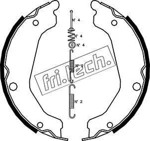 Handler.Part Brake shoe set, parking brake fri.tech. 1046219K 1