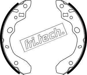 Handler.Part Brake shoe set fri.tech. 1049148 1