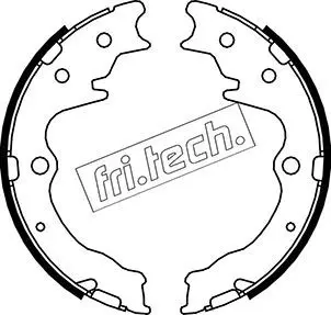 Handler.Part Brake shoe set, parking brake fri.tech. 1049163 1