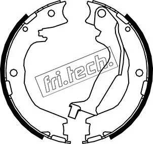 Handler.Part Brake shoe set, parking brake fri.tech. 1049166 1