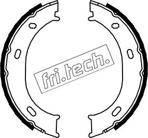 Handler.Part Brake shoe set, parking brake fri.tech. 1052126 1