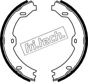 Handler.Part Brake shoe set, parking brake fri.tech. 1052130 1