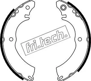 Handler.Part Brake shoe set fri.tech. 1064175 1