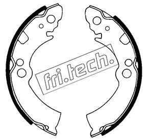 Handler.Part Brake shoe set fri.tech. 1067162 1