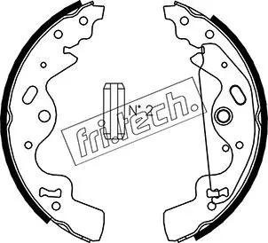 Handler.Part Brake shoe set fri.tech. 1092308 1