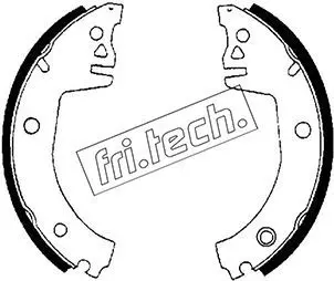 Handler.Part Brake shoe set fri.tech. 1106218 1