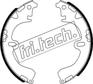 Handler.Part Brake shoe set fri.tech. 1115290 1