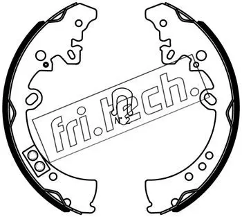 Handler.Part Brake shoe set fri.tech. 1115317S 1