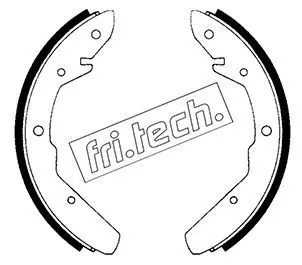 Handler.Part Brake shoe set fri.tech. 1124260 1