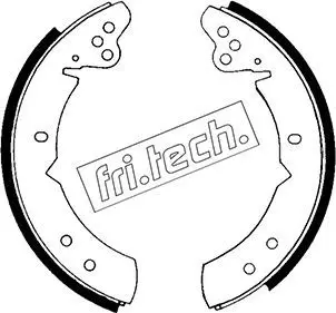 Handler.Part Brake shoe set fri.tech. 1127262 1