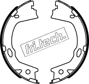 Handler.Part Brake shoe set, parking brake fri.tech. 1046228 1