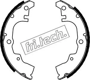 Handler.Part Brake shoe set fri.tech. 1026336 1