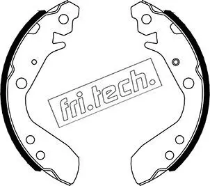 Handler.Part Brake shoe set fri.tech. 1044031 1