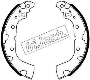 Handler.Part Brake shoe set fri.tech. 1064182 1