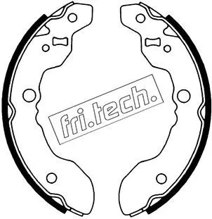 Handler.Part Brake shoe set fri.tech. 1111241 1