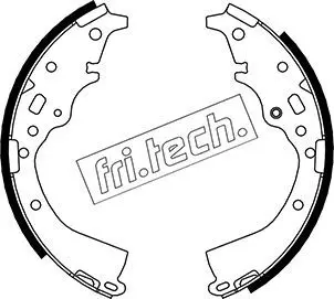 Handler.Part Brake shoe set fri.tech. 1115308 1