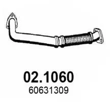 Handler.Part Exhaust pipe ASSO 021060 1