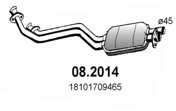 Handler.Part Front silencer ASSO 082014 1