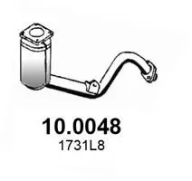 Handler.Part Catalytic converter ASSO 100048 1