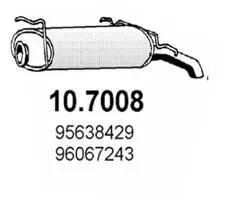 Handler.Part End silencer ASSO 107008 1