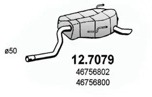 Handler.Part End silencer ASSO 127079 1