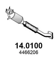 Handler.Part Catalytic converter ASSO 140100 1