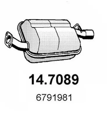 Handler.Part End silencer ASSO 147089 1