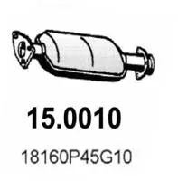 Handler.Part Catalytic converter ASSO 150010 1